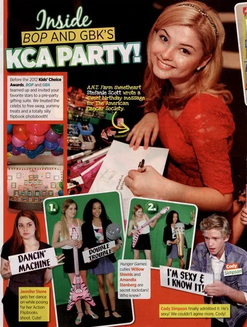 BOP Magazine Action Flipbooks feature