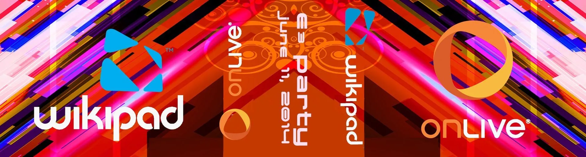 Custom corporate flipbook cover for E3 Party