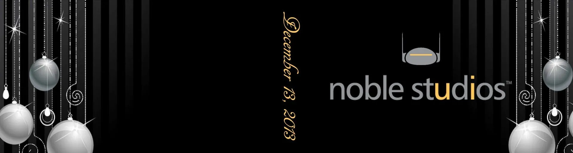 Custom corporate flipbook cover for Noble Studios