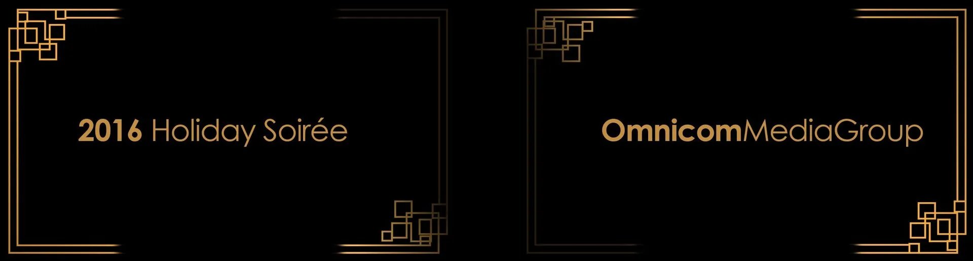 Custom corporate flipbook cover for Omnicom Media Group