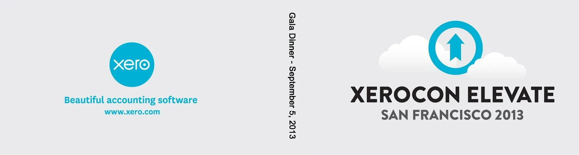 Custom corporate flipbook cover for Xero