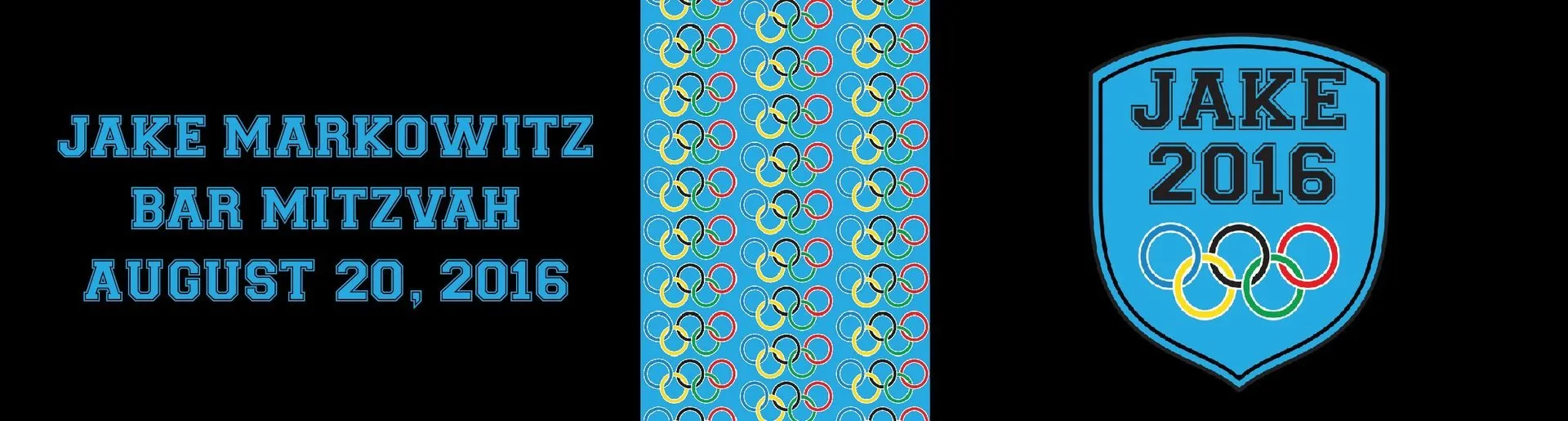 Custom mitzvah flipbook cover for Jake's Bar Mitzvah