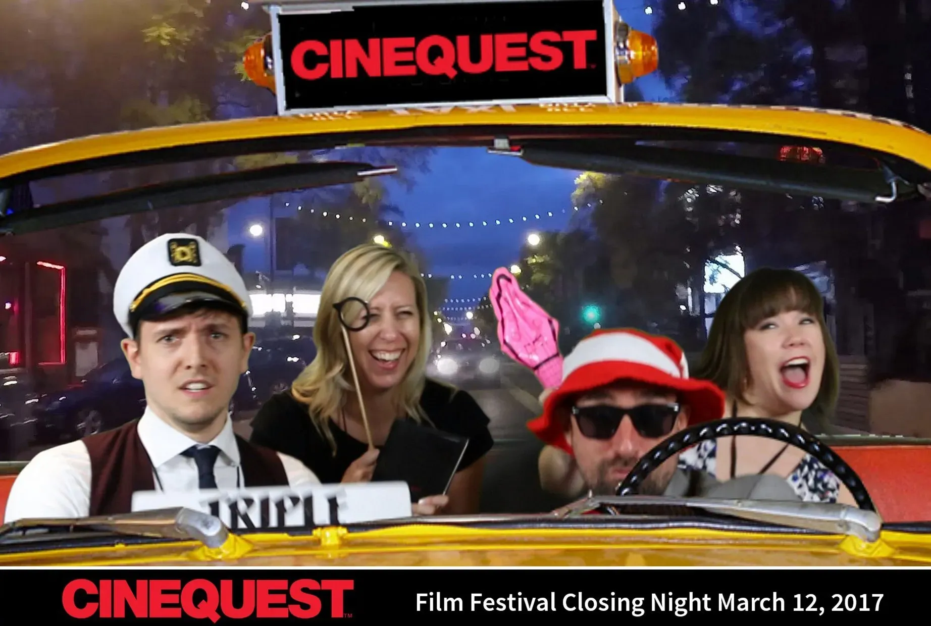 Branded photo activation at the Cinequest Film Festival